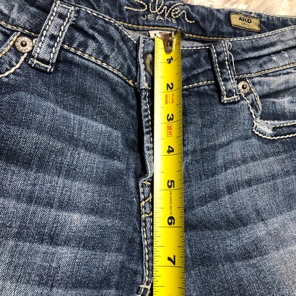 Silver AIKO Capri 31 So fun w factory fade grab them for summer.Rotating closet - Picture 3 of 11